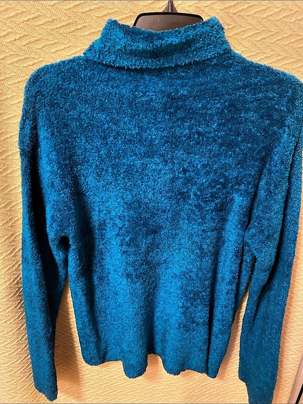 New York & Company Blue Turtleneck Sweater Like New